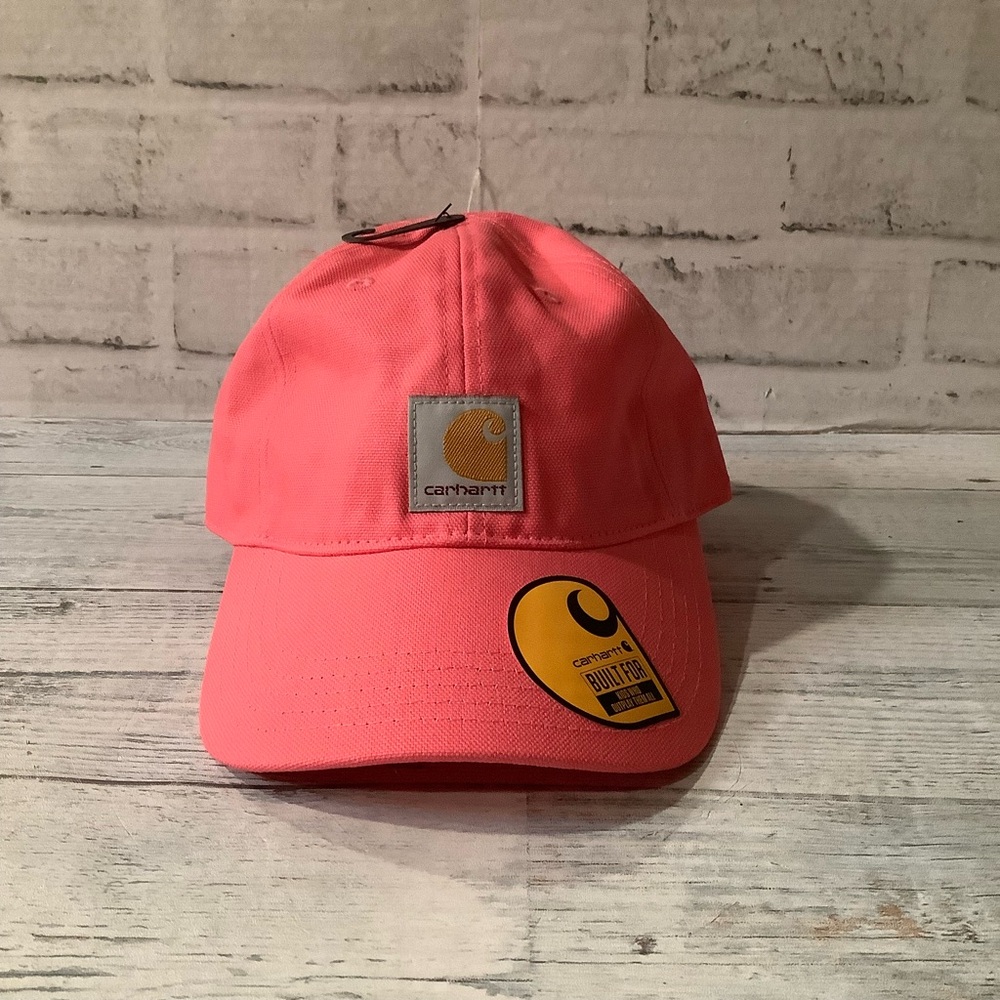 Carhartt Youth Pink Lemonade Canvas Baseball Cap